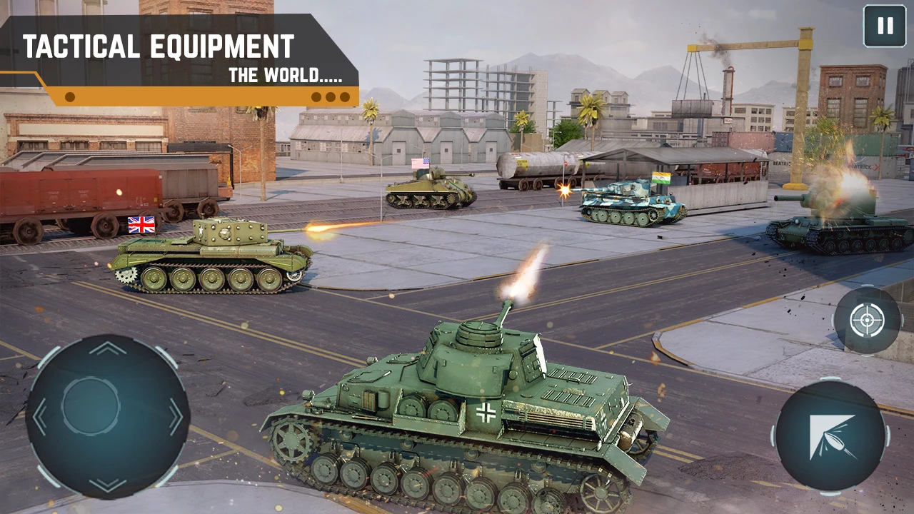 Real Tank Battle: War Games 3D screenshot